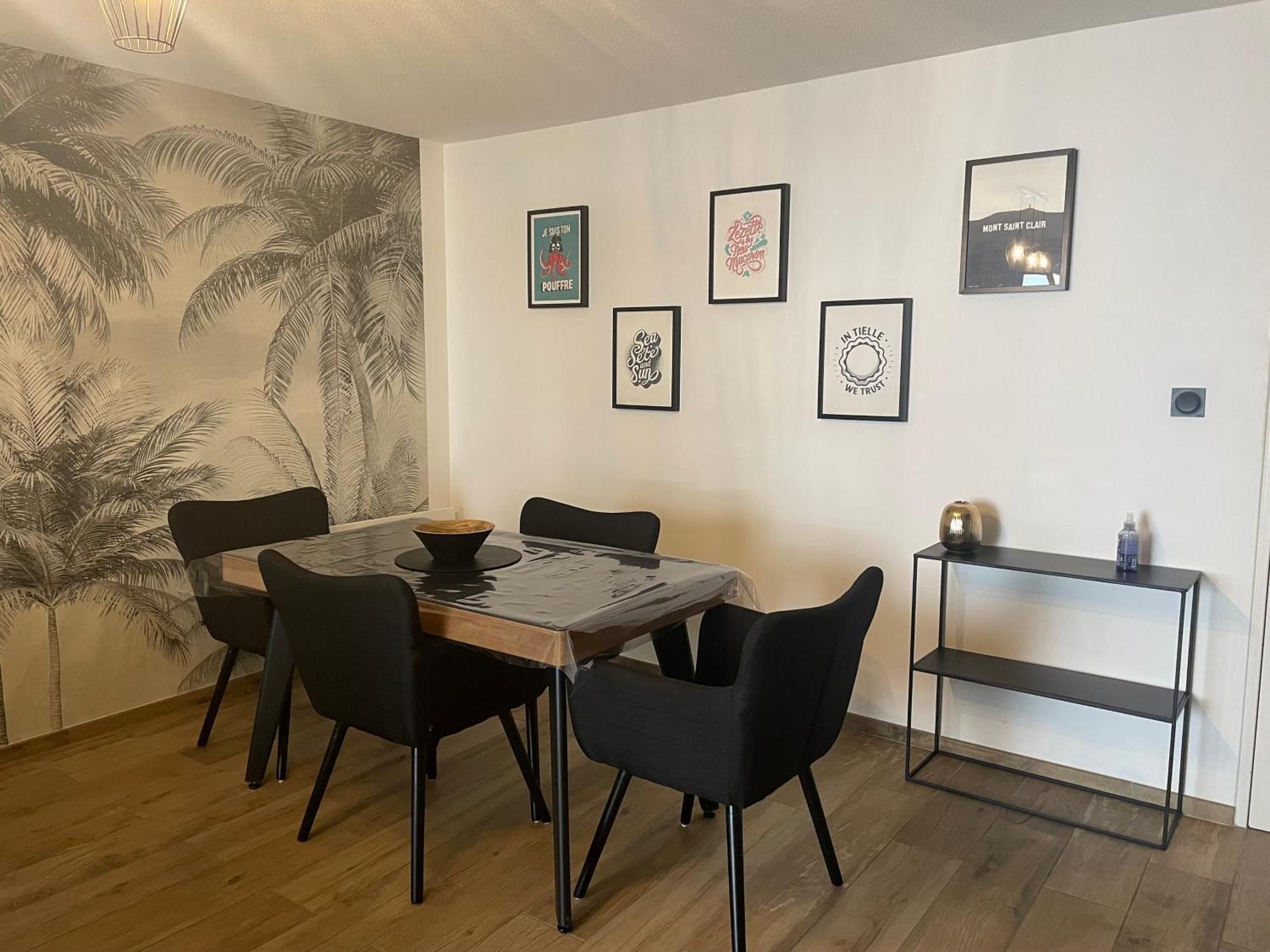 Appartement L'Amandier - Clim Et Parking - à Sète Extérieur photo