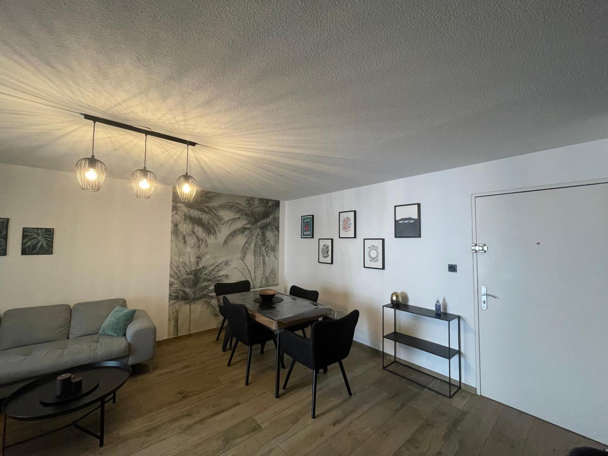 Appartement L'Amandier - Clim Et Parking - à Sète Extérieur photo